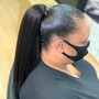 Minimal Heat Ponytail