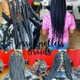 Med Bra Length Box Braids