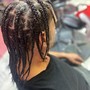 Male large Individuals braids/twist out