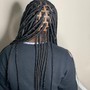 1st row Box Braids