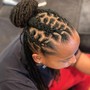 Kids Combo loc & retwist Above Shoulder