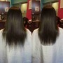 Long hair Silk Press