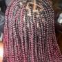 Small Triangle Box Braids