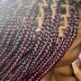 Medium Knotless Box Braids