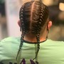 Men’s 2 Braid Style (Two Braids)