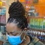 Medium Knotless Boxbraids[Mid-Back]