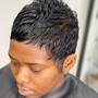 Shampoo & Style For Short Relaxed Hair