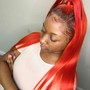 Frontal quick weave