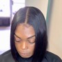 Frontal quick weave