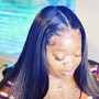 Crochet boho Braids with braided frontal