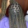 Medium Box Braids