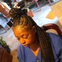 Medium Box Braids - Short (Bob)