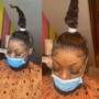 Styling of babyhairs