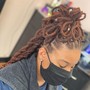 Loc Retwist - Long (palm roll) + Style