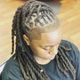 neck length/Loc color, tips or streaks