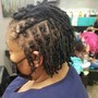 Locs Twisted/  Perm.Coloring