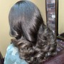 Pin Curls/Wrap