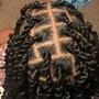 Mini Kids Natural Braided Style