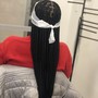 Large Knotless Braids