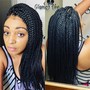 Long Large Box Braids