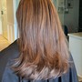 Women's haircut ADDED to a color service