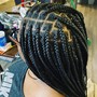 Feed in braids