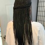 Individual knotless  Plaits