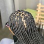 Loc  removal with braid take down