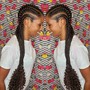 Braid Down (Foundation for sewn ins or crochet styles)