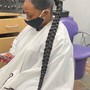 Large Knotless Braids