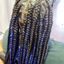 Medium Tribal feed-in Braids