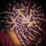 Triangle/Box Braids