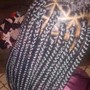 Triangle/Box Braids