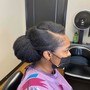 Wash and go on shaved/tapered/no sides