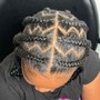 Braids w/beads