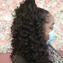 Natural Sew In with leave out