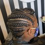 Natural Braid Down  (WIG  OR CROCHET STYLES)