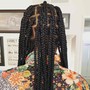 Small Knotless Braids