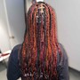 Large knotless Box Braids