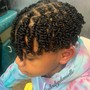 4 Cornrows ( no hair added)