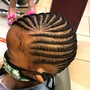 2-3 Cornrows Layers