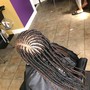 Individual Braids Take down