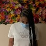 Extended crochet locs (Over natural locs)