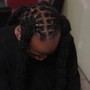 Men Braids with design