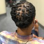 Men Braids with design