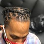 Men Braids with design