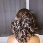 Medium Short Knotless with Curls