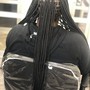 Large Knotless Braids