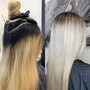 Global Bleach and Tone (Long/Thick Hair)