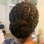 Flat Twist Bun